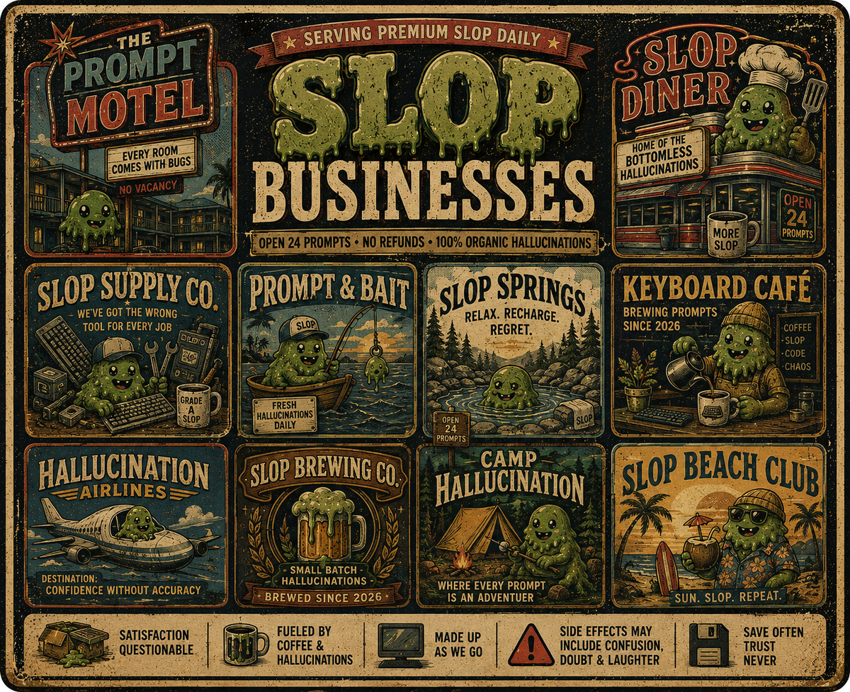 🍔 Slop Businesses