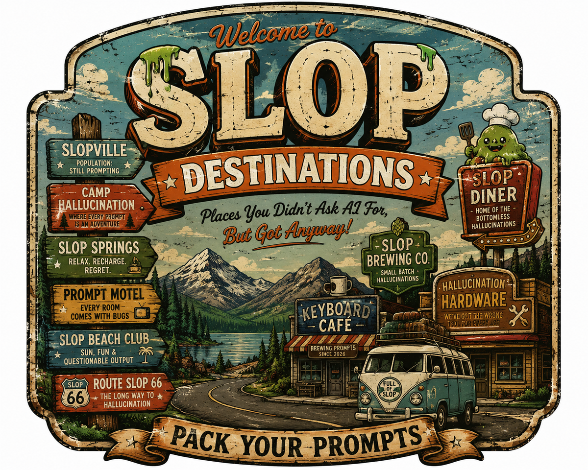 🛣️ Slop Destinations