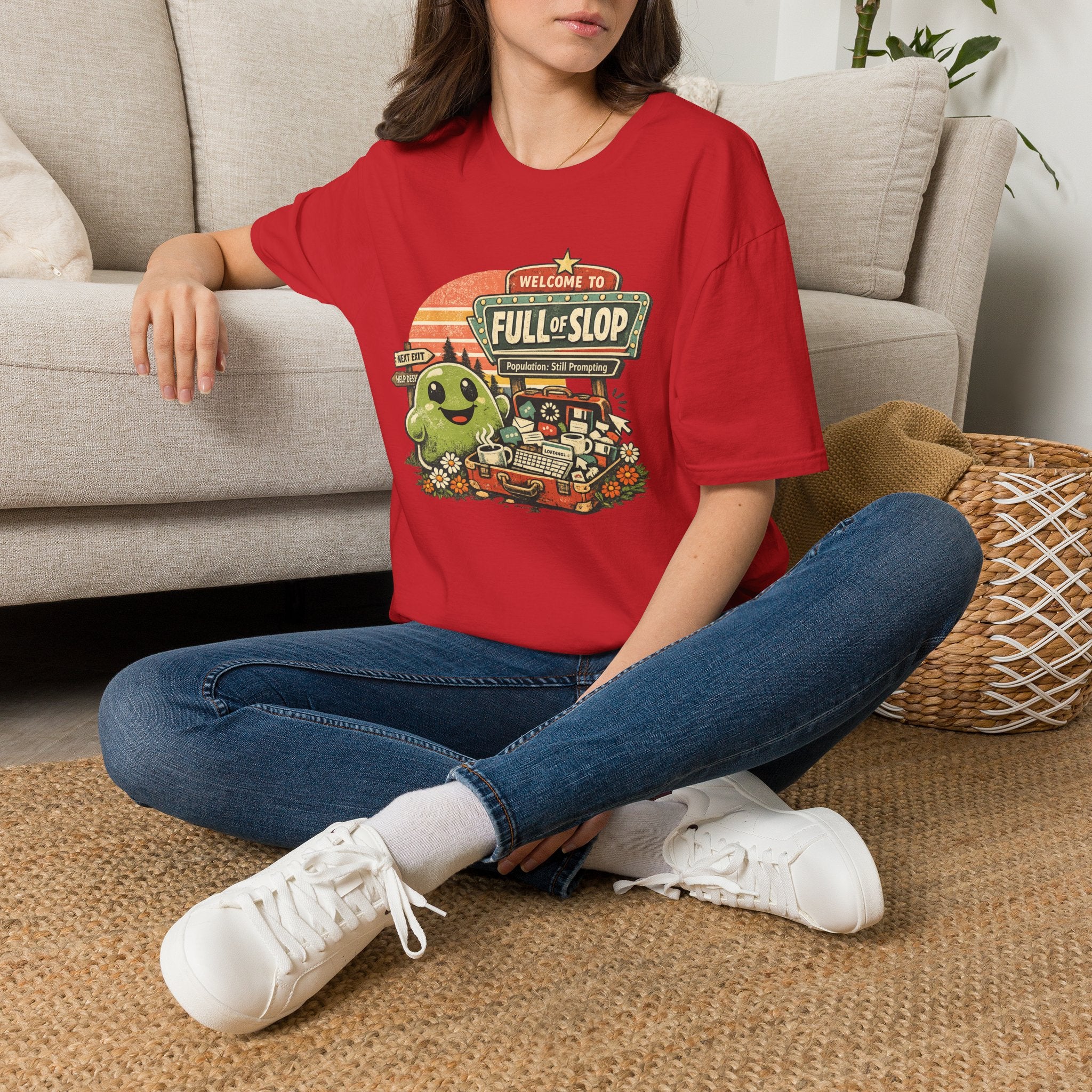 Welcome to Full of Slop Graphic T-Shirt