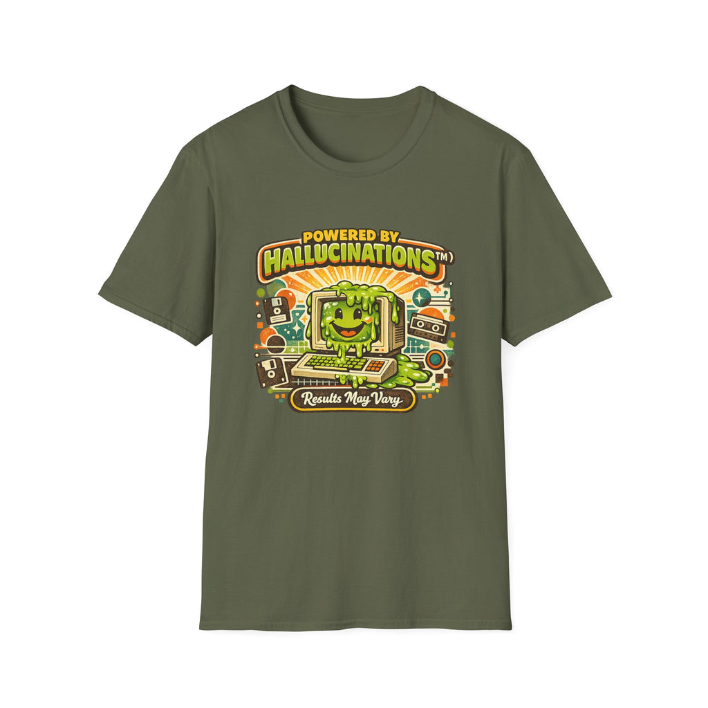 Powered by Hallucinations Graphic T-Shirt