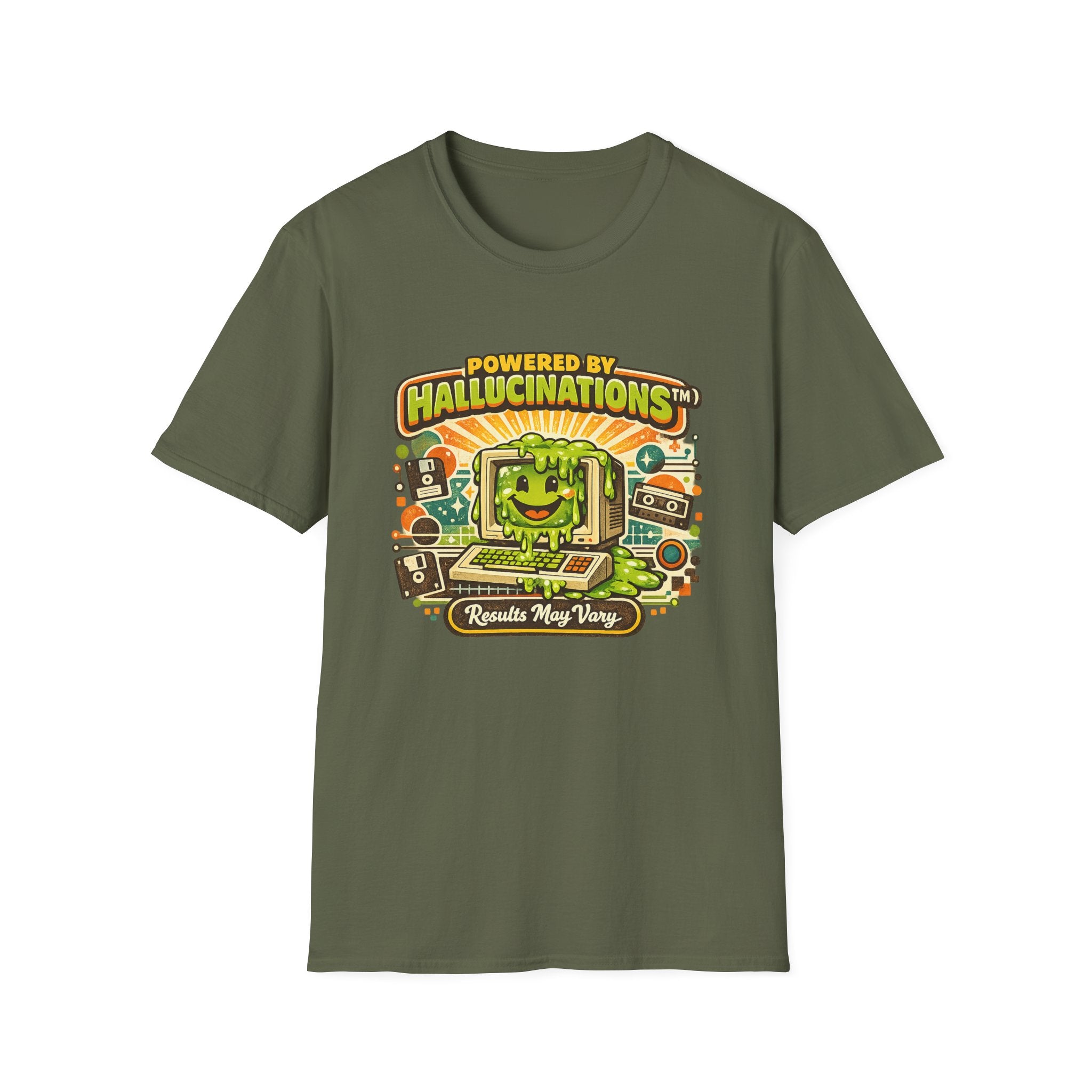 Powered by Hallucinations Graphic T-Shirt