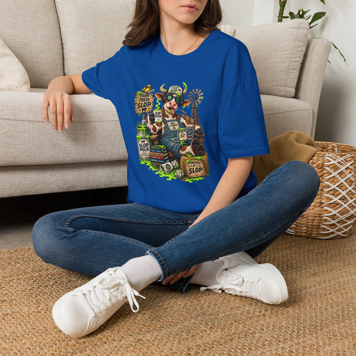Animal Slop Cow T-Shirt