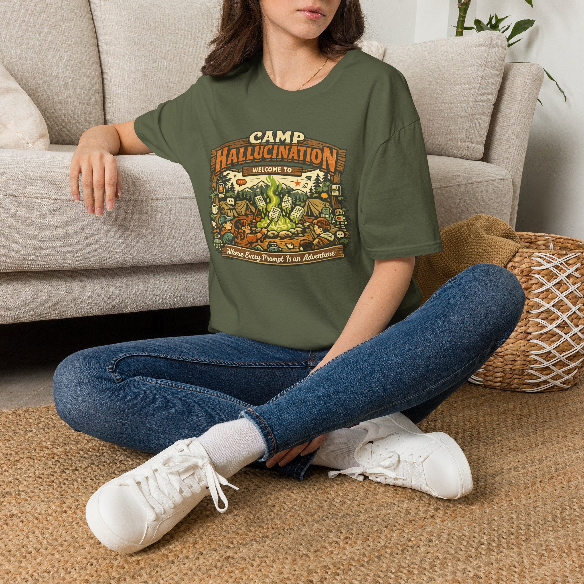 Camp Hallucination Graphic T-Shirt