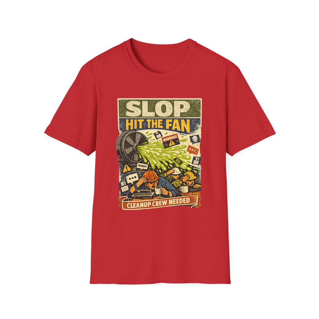 Slop Hit The Fan Graphic T-Shirt