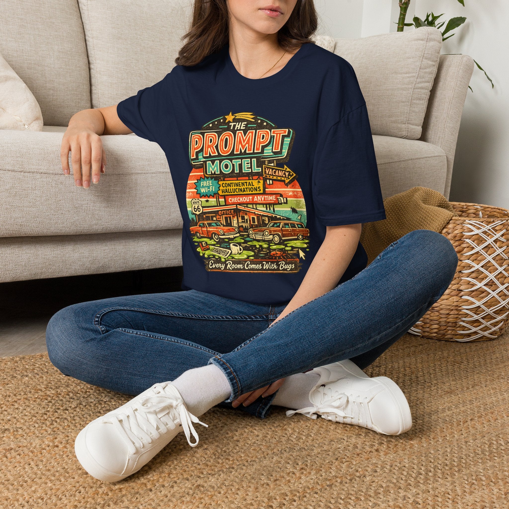The Prompt Motel Graphic T-Shirt