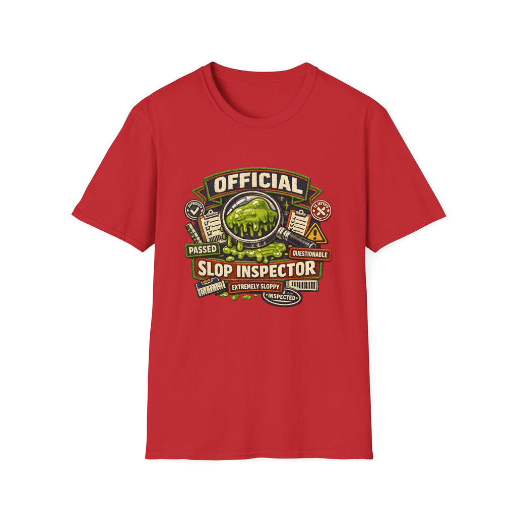 Official Slop Inspector Graphic T-Shirt