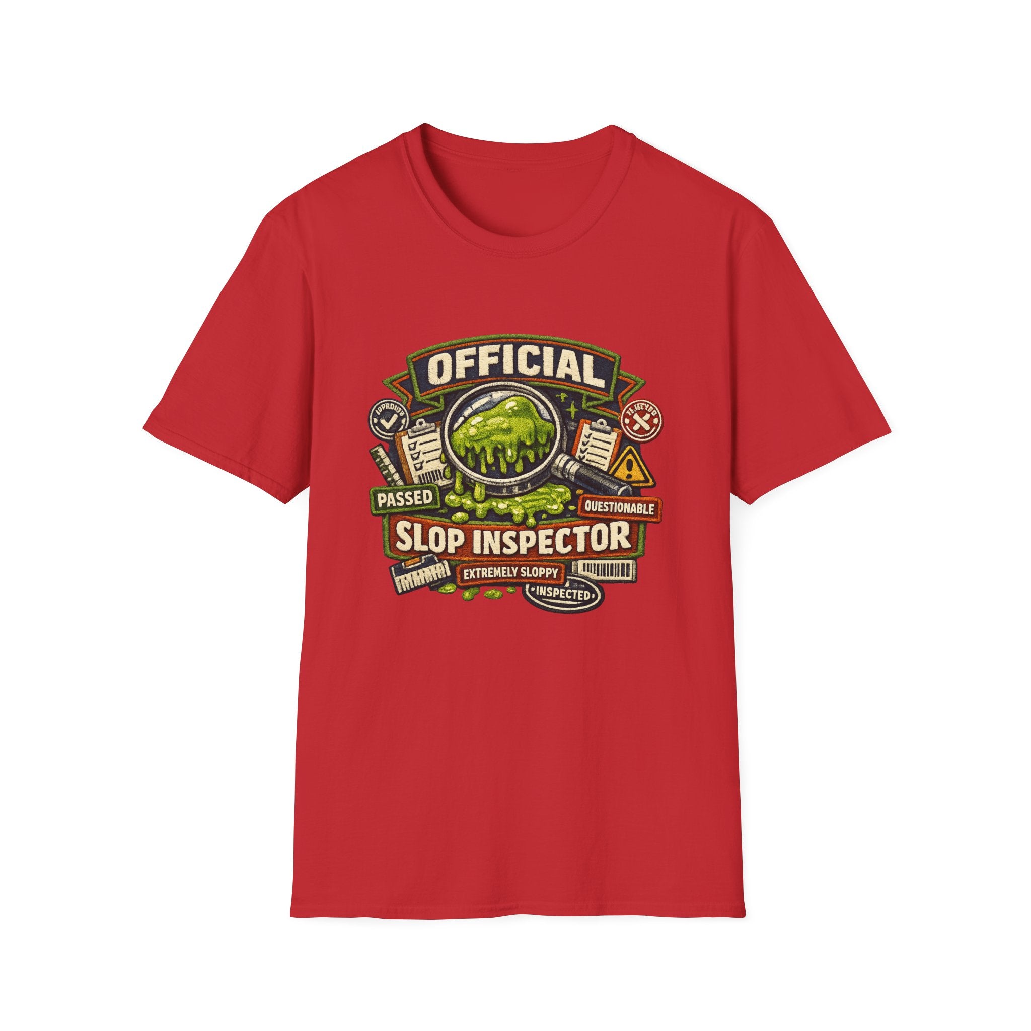 Official Slop Inspector Graphic T-Shirt