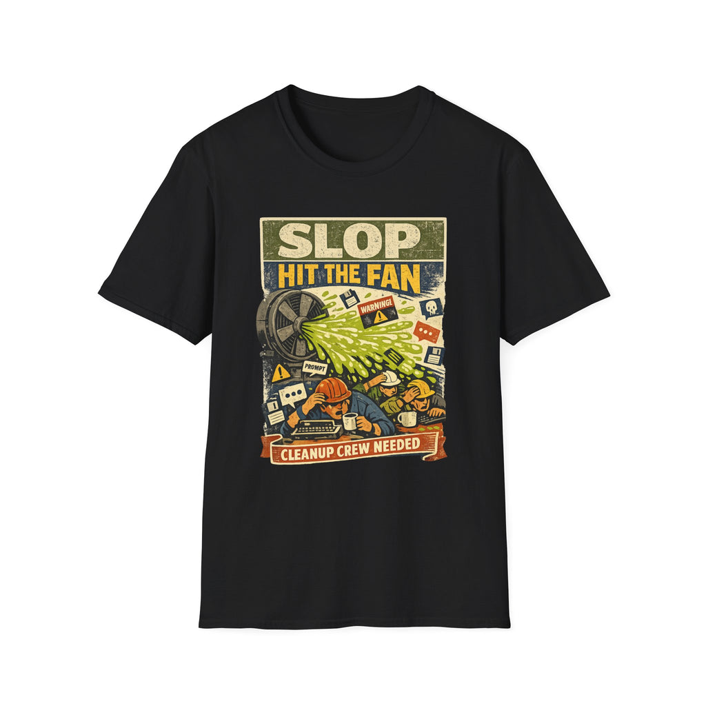 Slop Hit The Fan Graphic T-Shirt