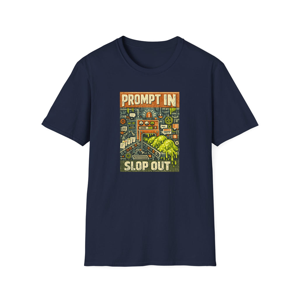 Prompt In Slop Out Graphic T-Shirt