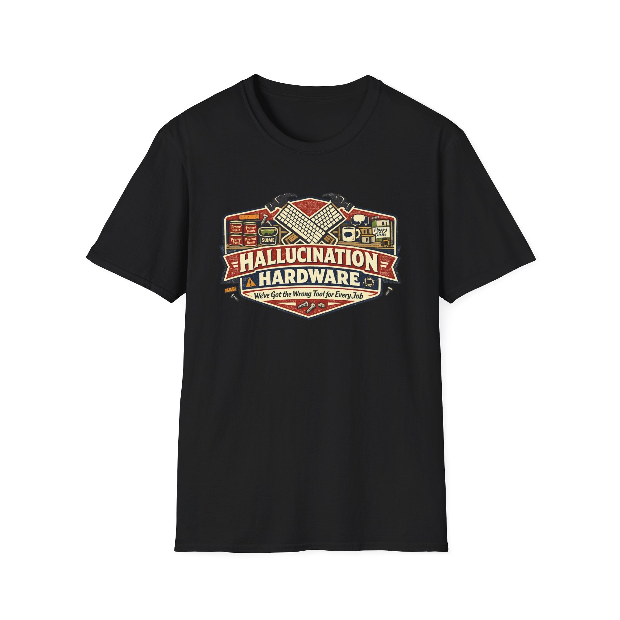 Hallucination Hardware Graphic T-Shirt