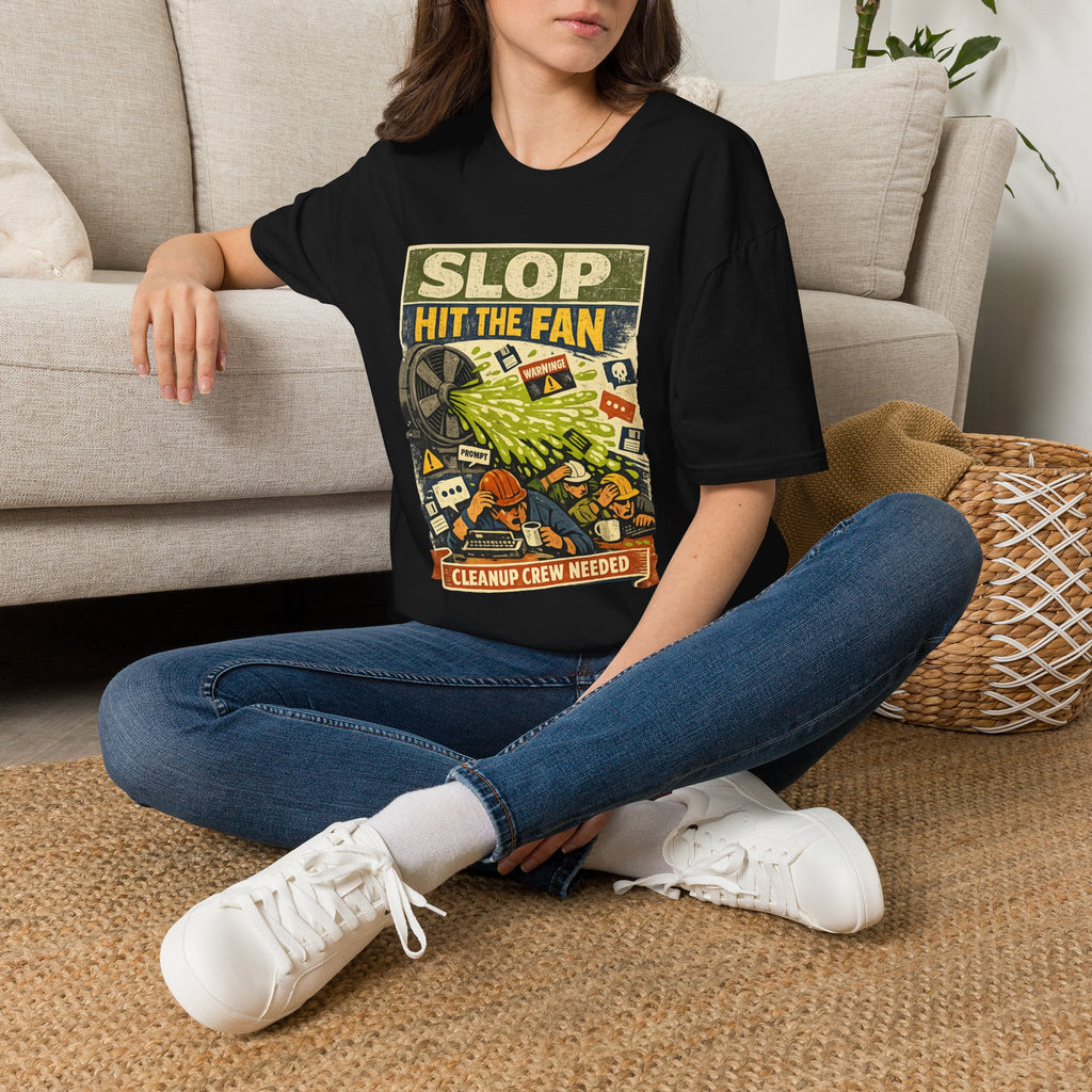Slop Hit The Fan Graphic T-Shirt
