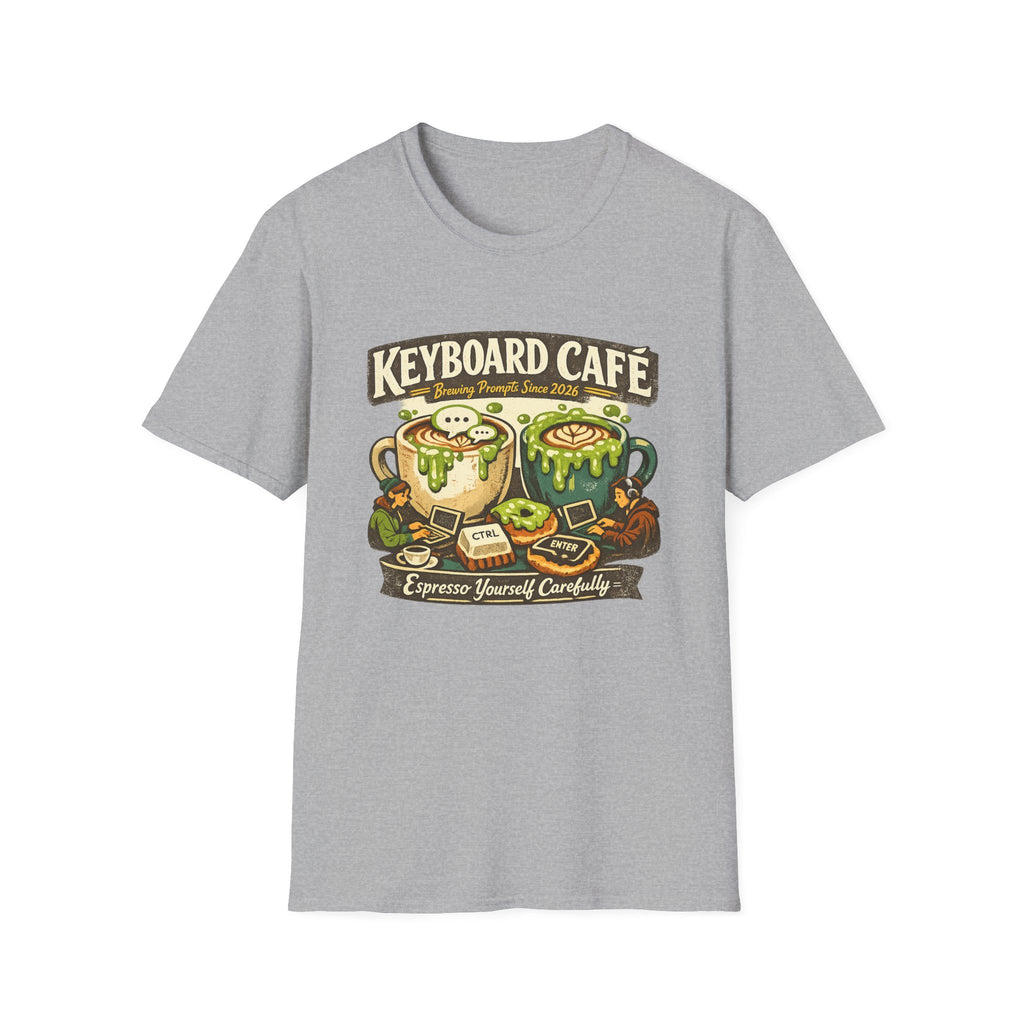 Keyboard Cafe Graphic T-Shirt