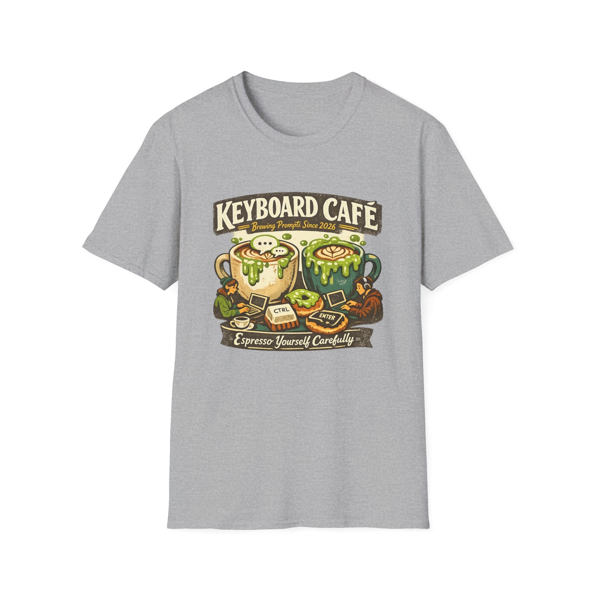 Keyboard Cafe Graphic T-Shirt