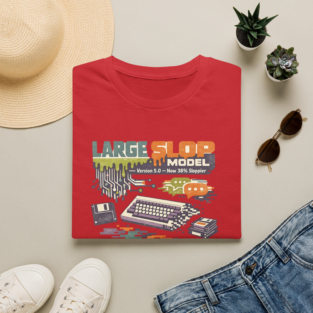 Large Slop Model Graphic T-Shirt