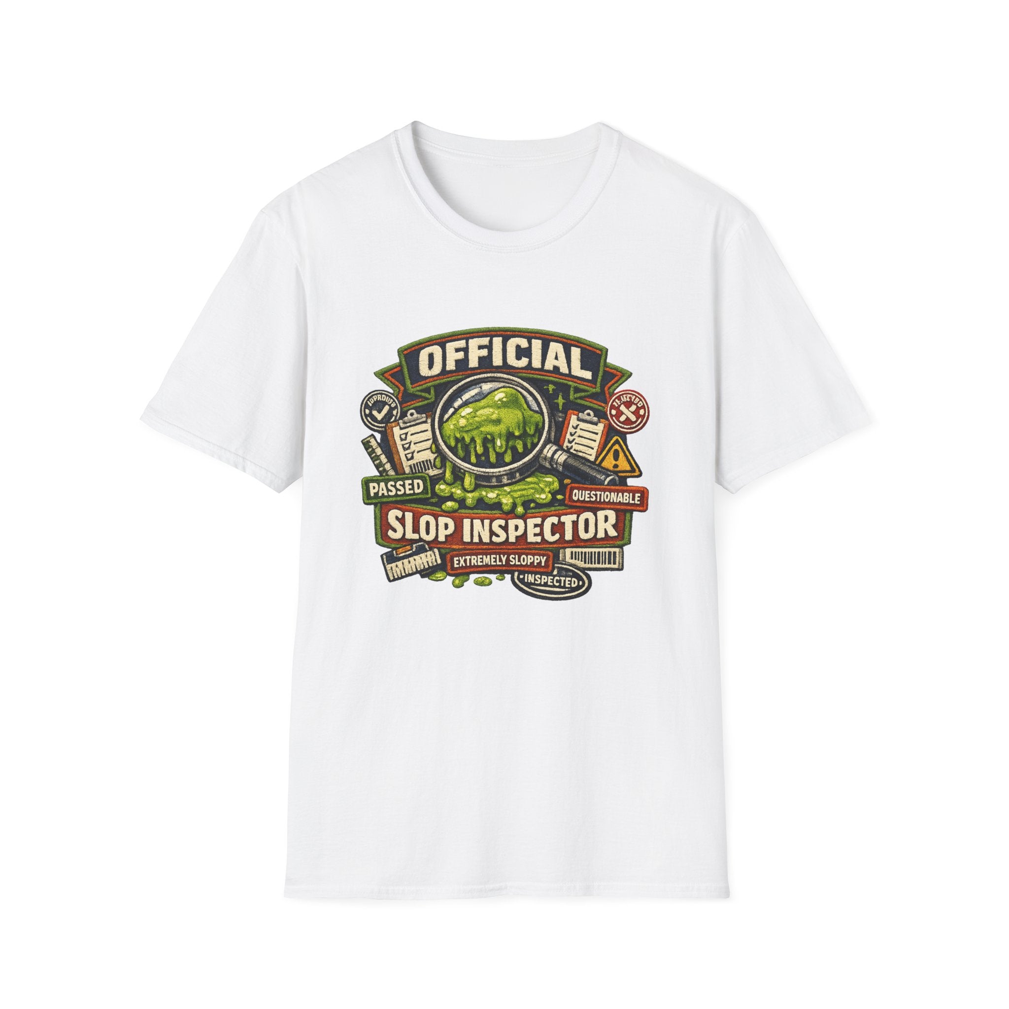 Official Slop Inspector Graphic T-Shirt