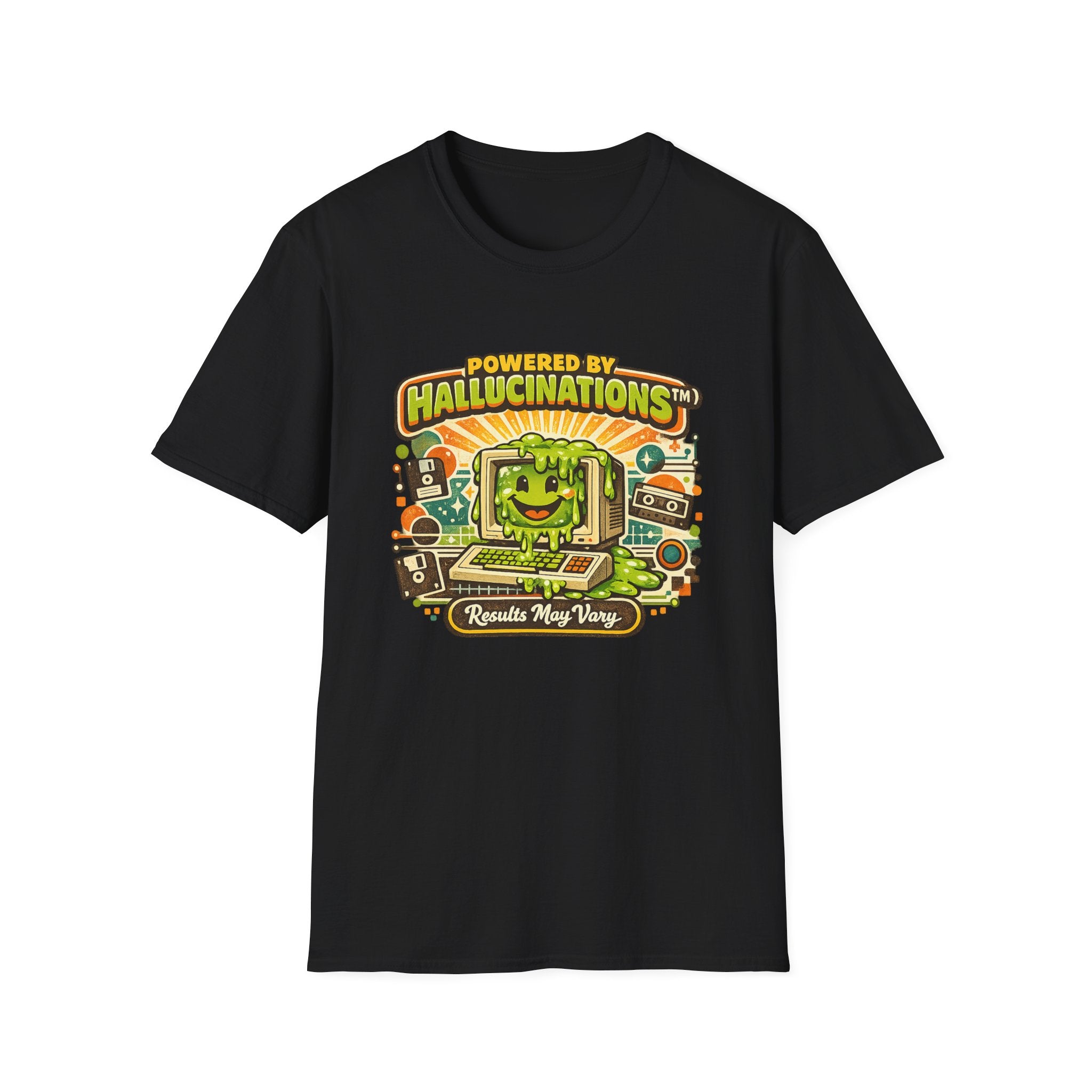 Powered by Hallucinations Graphic T-Shirt