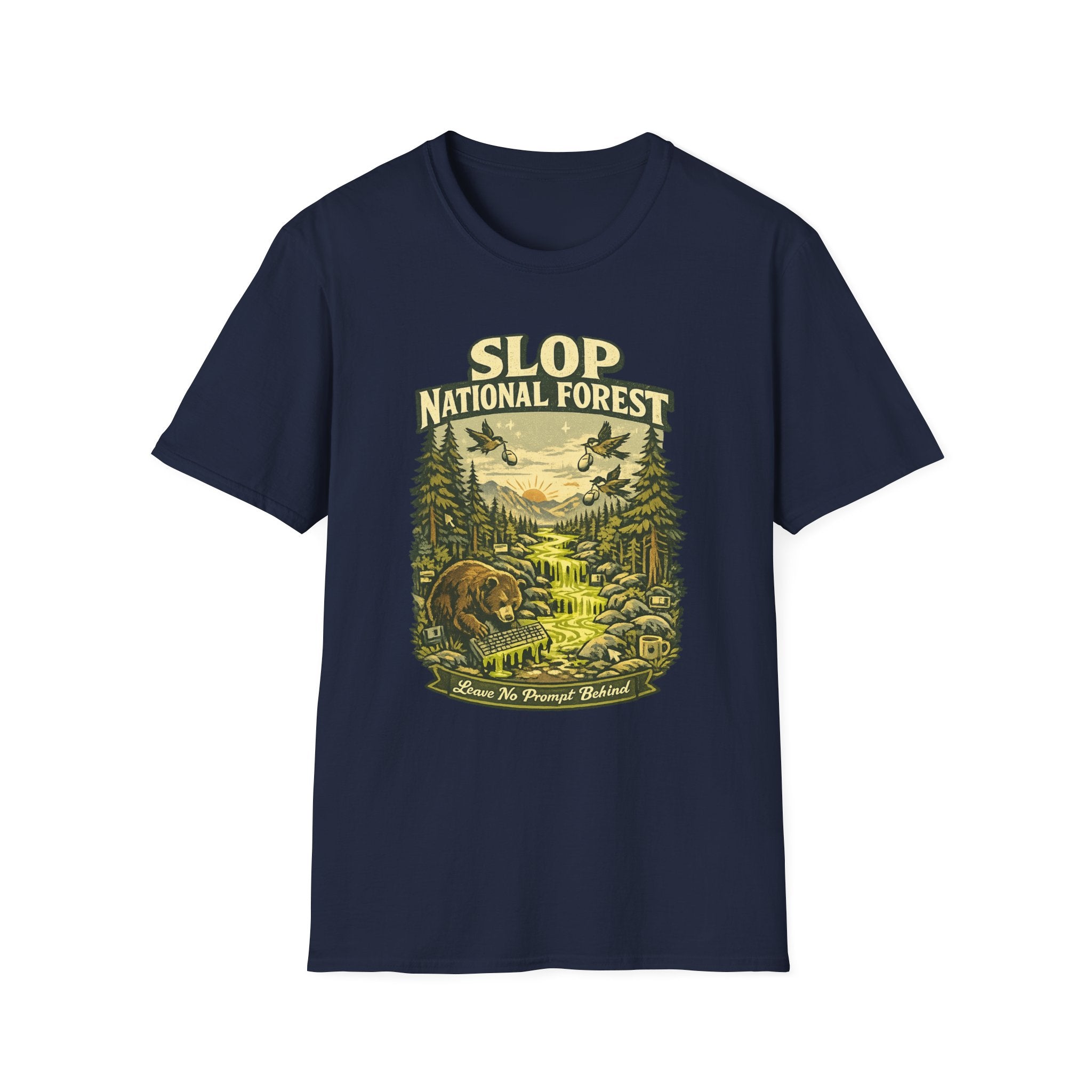 Slop National Forest Graphic T-Shirt