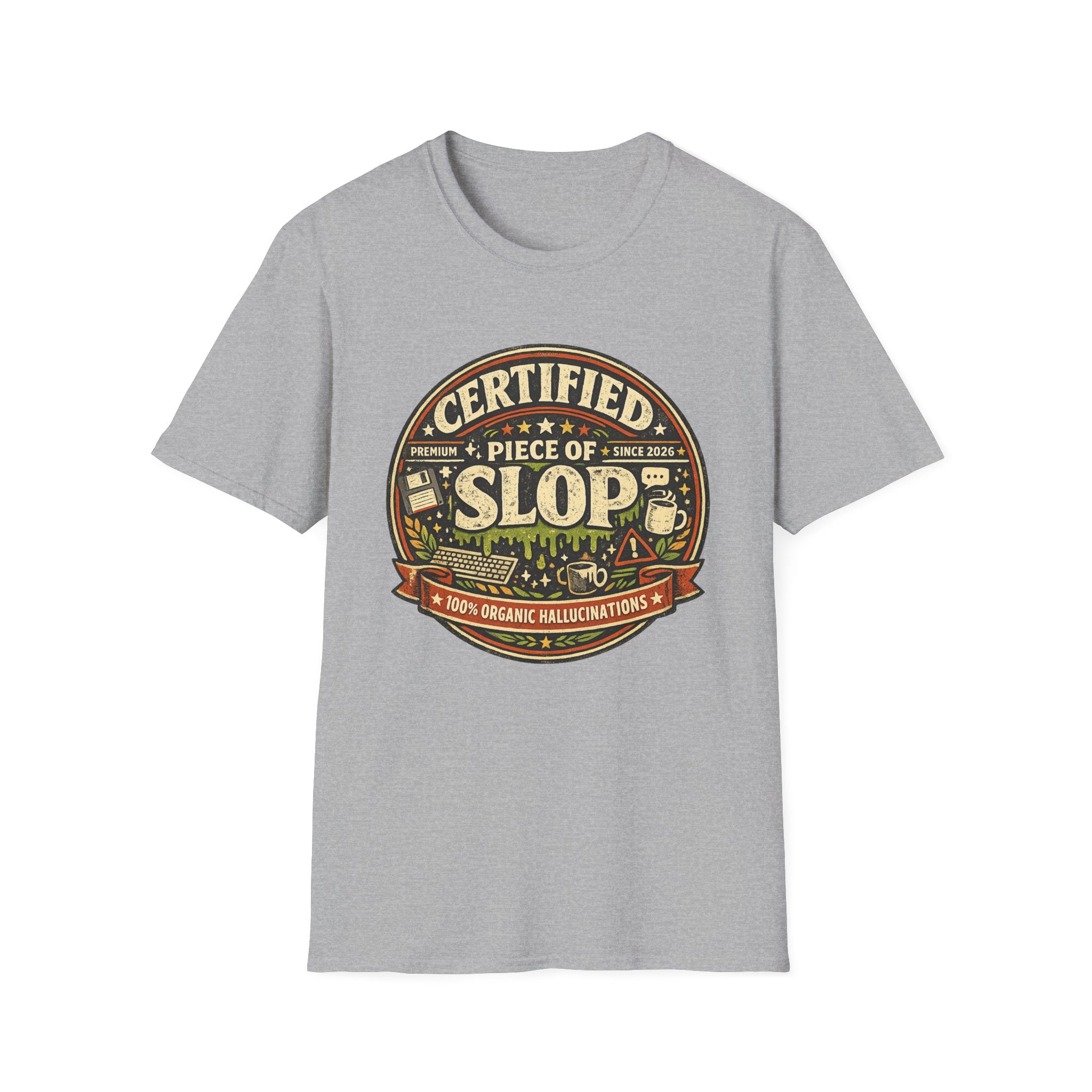Certified Piece of Slop Graphic T-Shirt