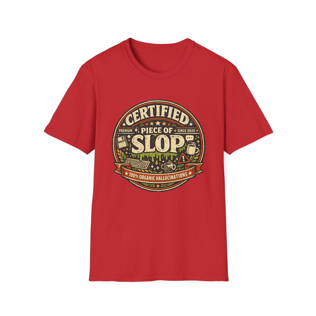 Certified Piece of Slop Graphic T-Shirt