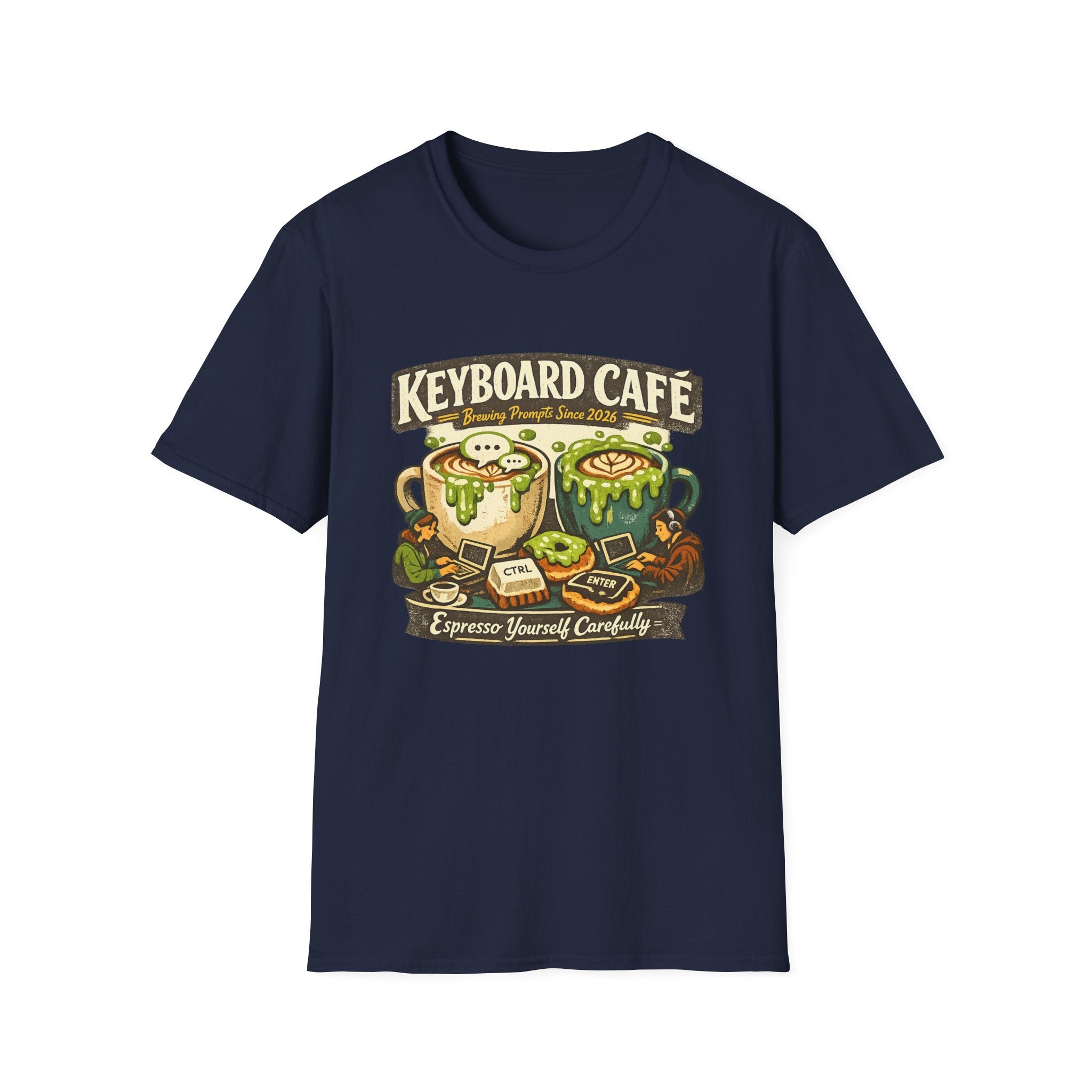 Keyboard Cafe Graphic T-Shirt