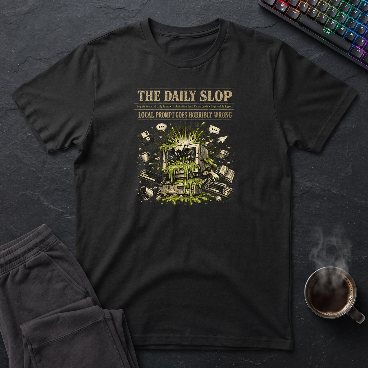The Daily Slop Graphic T-Shirt