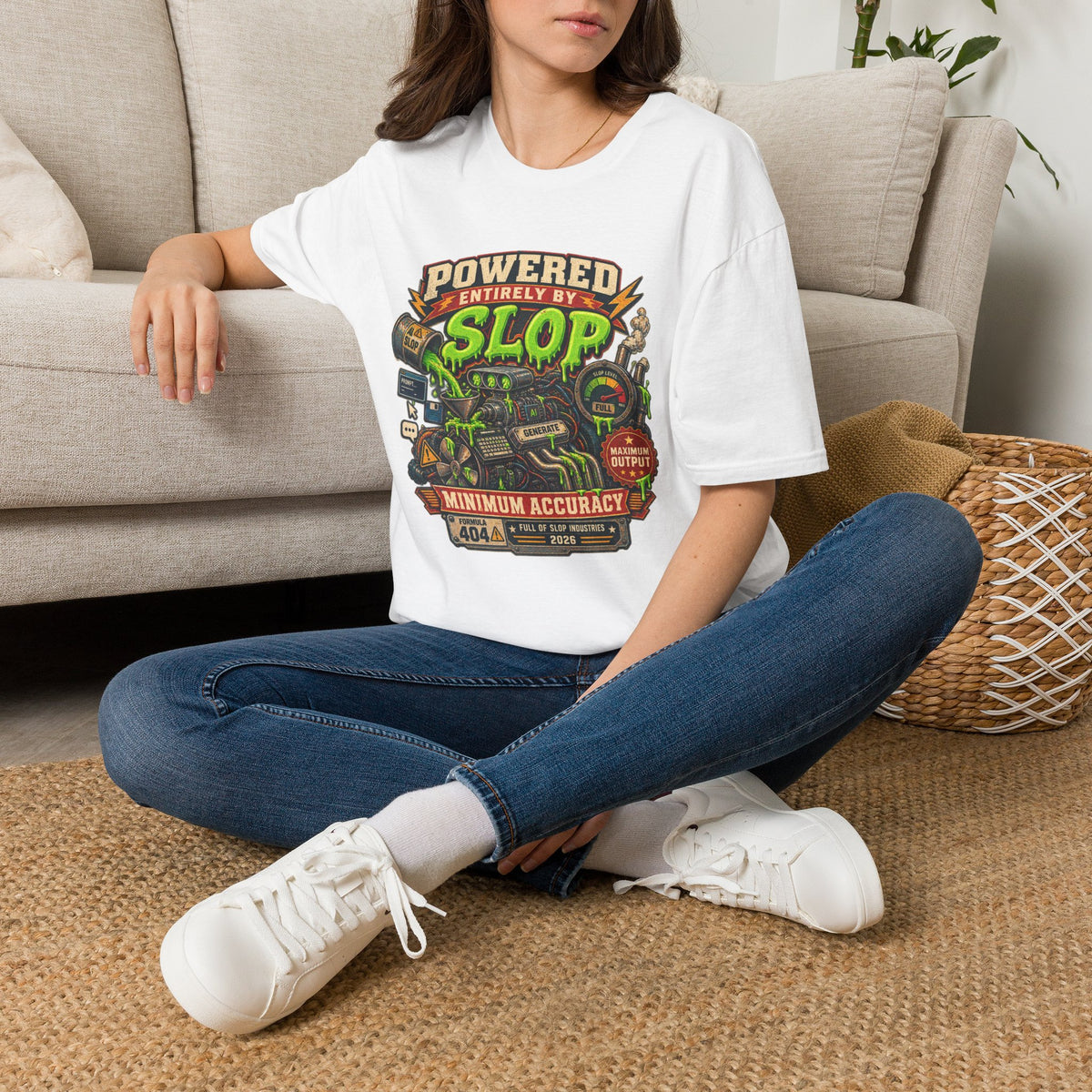 Powered Entirely By Slop T-Shirt