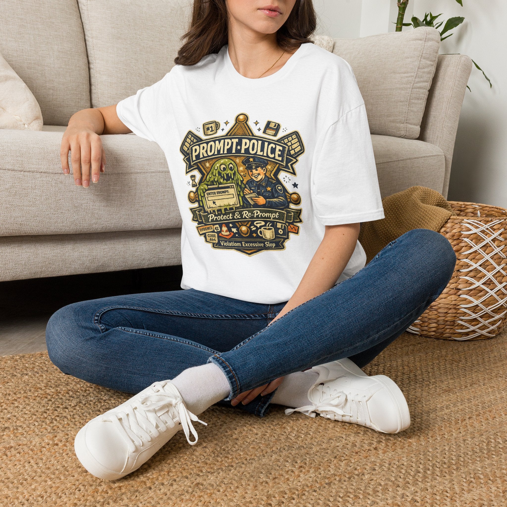 Prompt Police Graphic T-Shirt