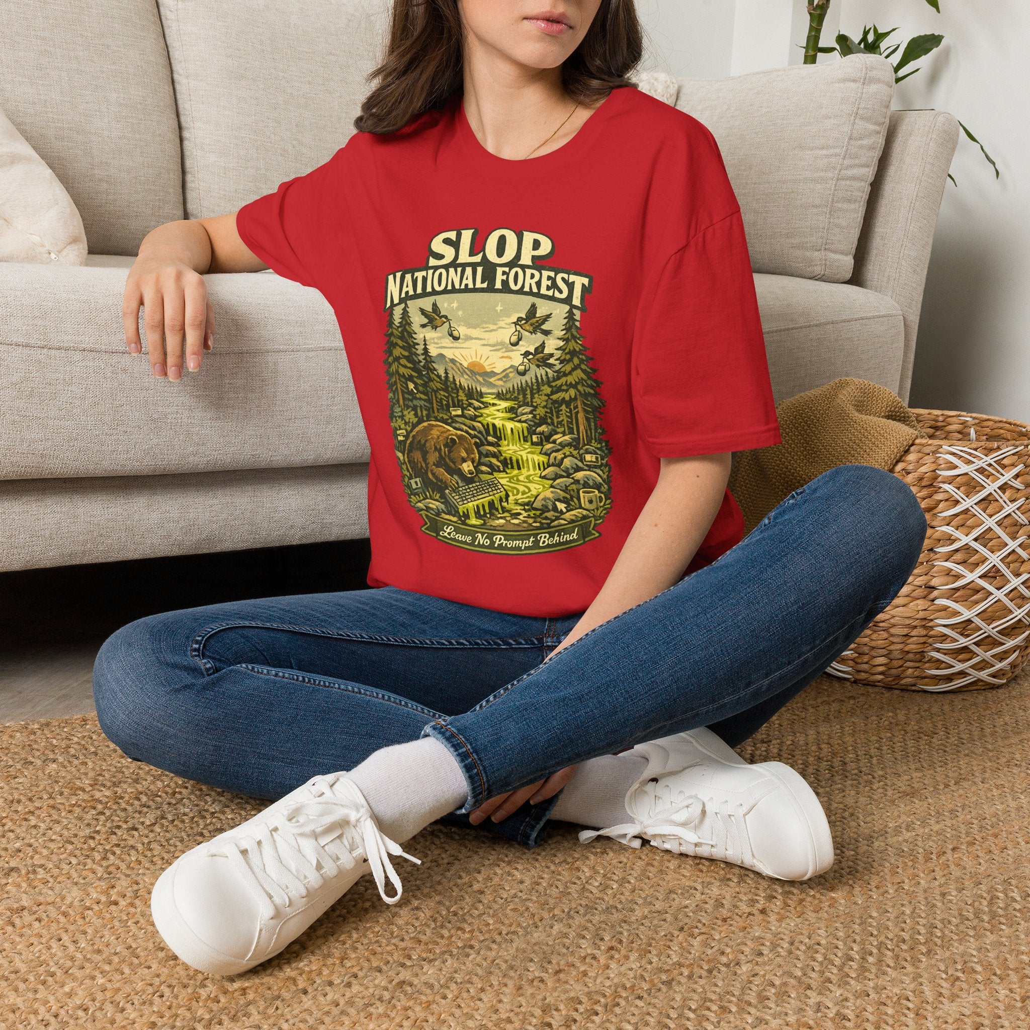 Slop National Forest Graphic T-Shirt