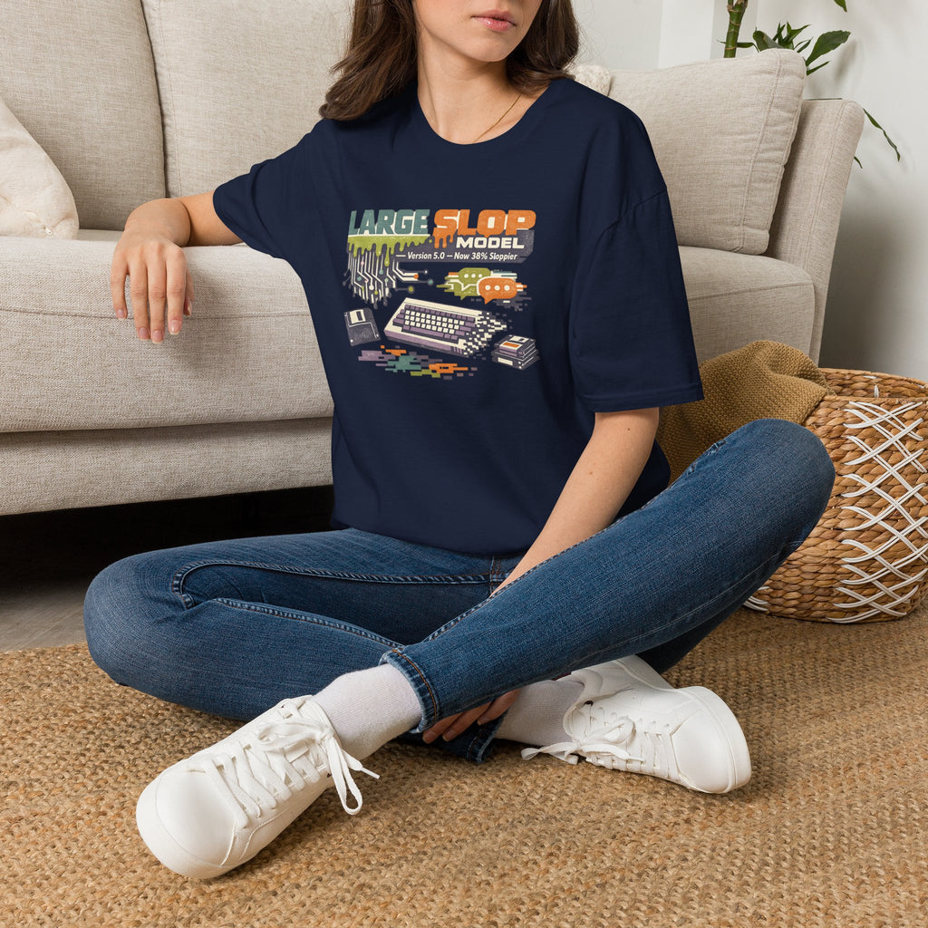 Large Slop Model Graphic T-Shirt