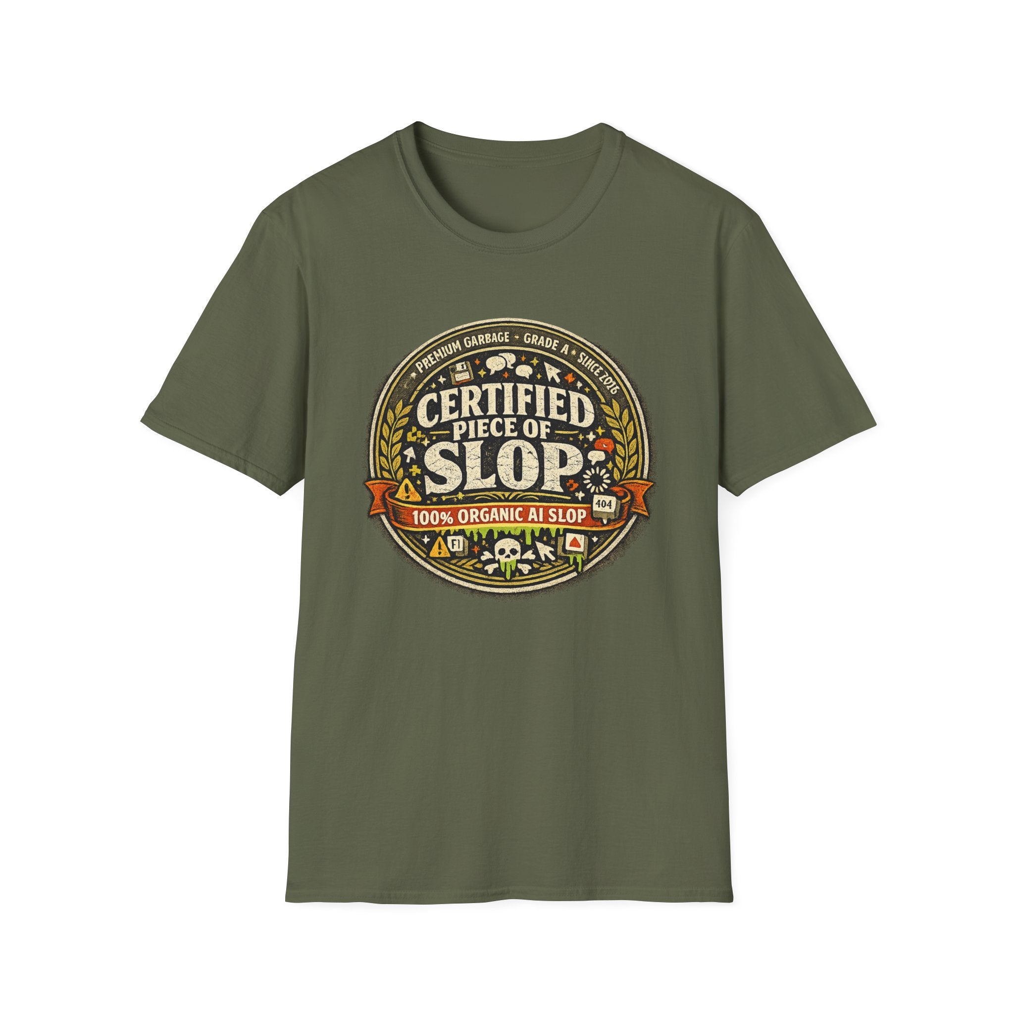Certified Piece of Slop Graphic T-Shirt
