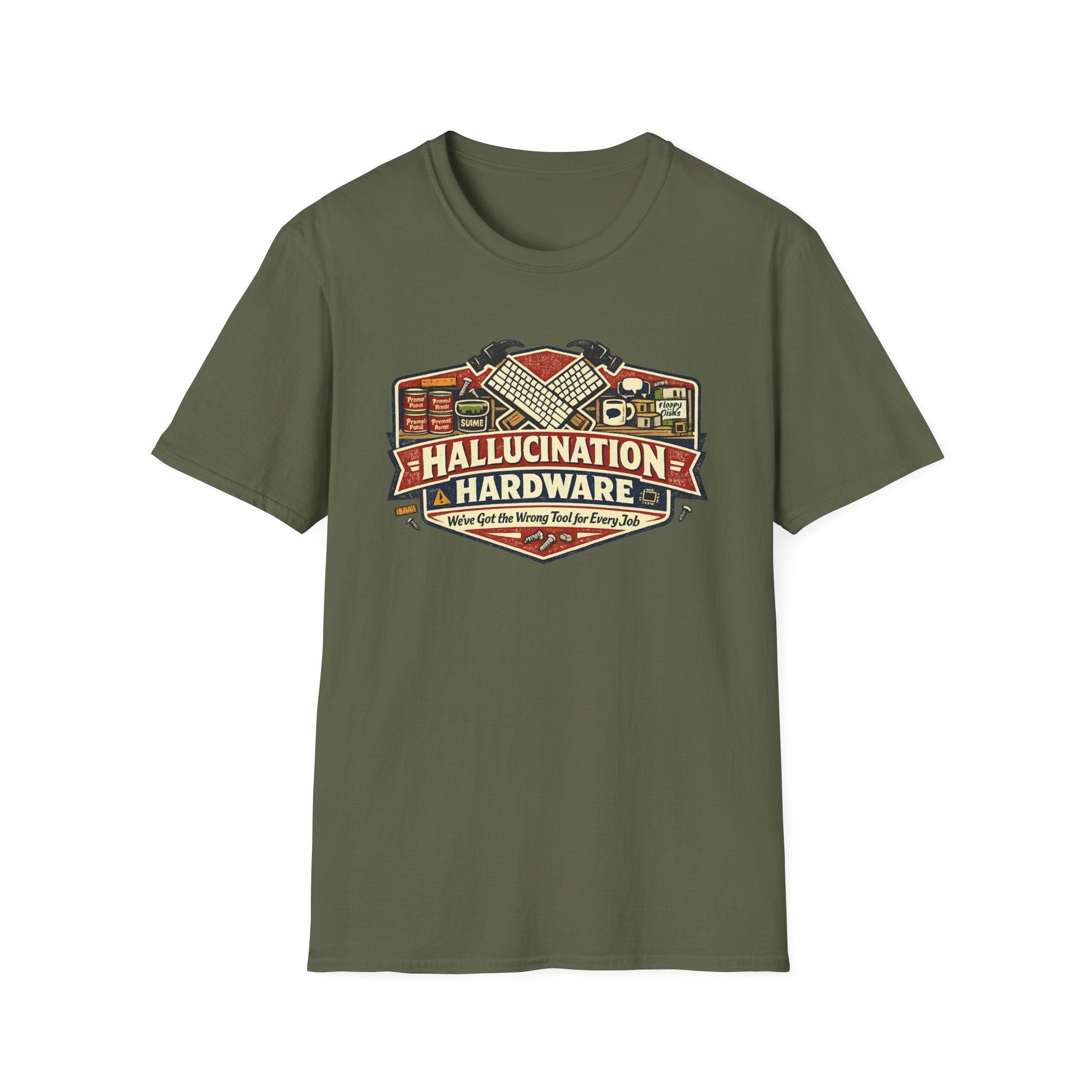 Hallucination Hardware Graphic T-Shirt