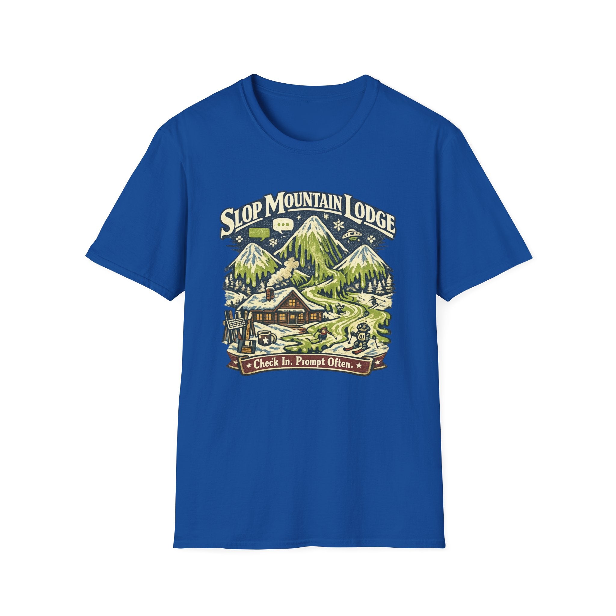 Slop Mountain Lodge Graphic T-Shirt