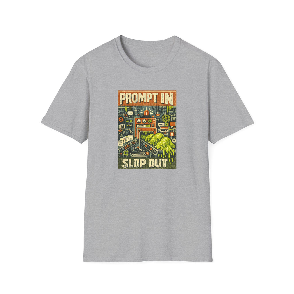 Prompt In Slop Out Graphic T-Shirt