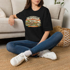 "Welcome to Slopville" Retro Roadside Graphic T-Shirt