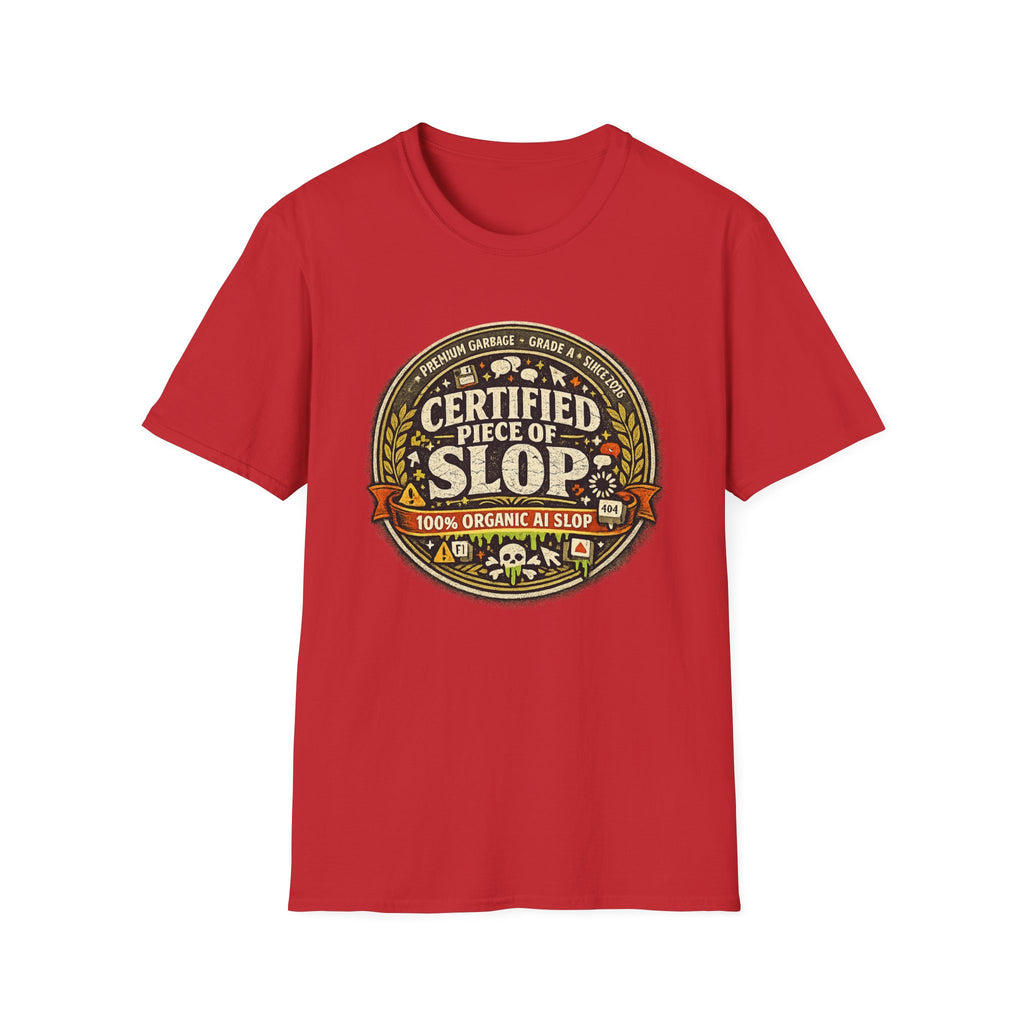 Certified Piece of Slop Graphic T-Shirt