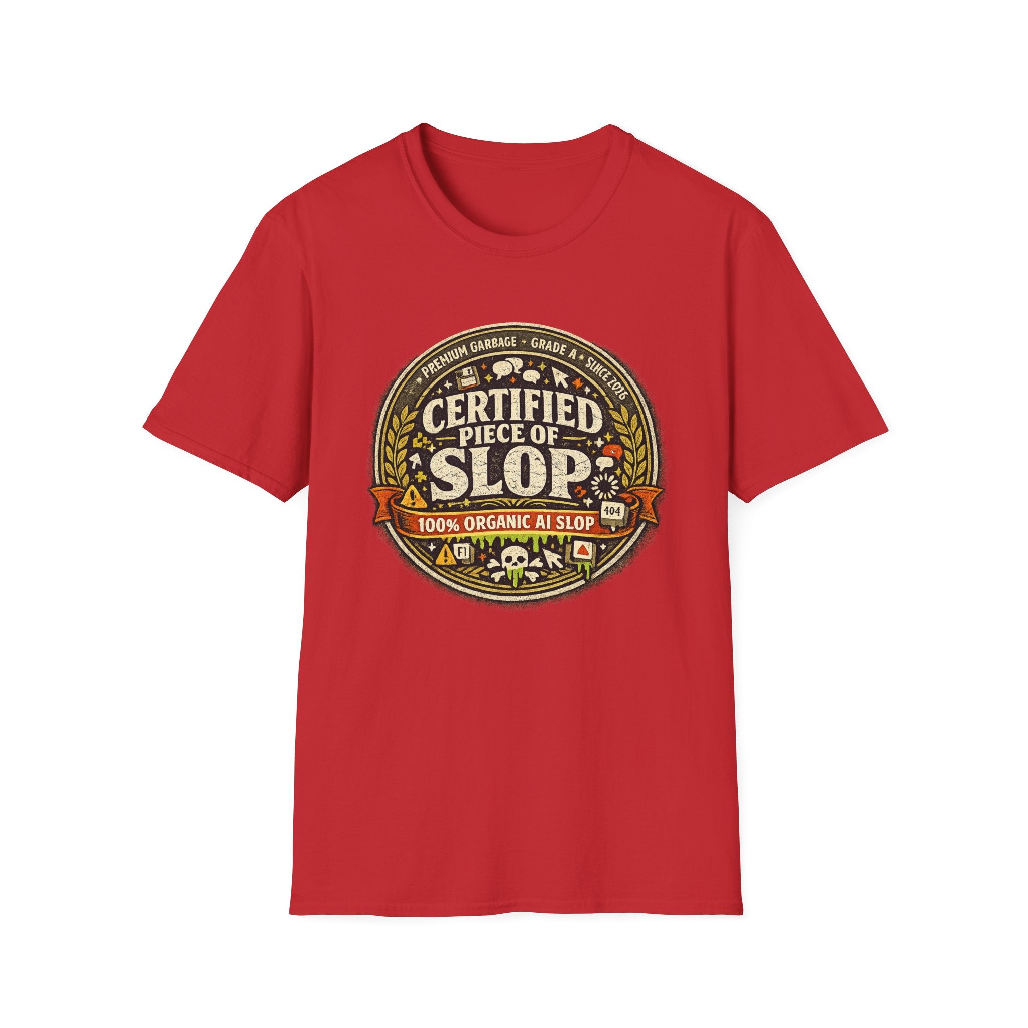 Certified Piece of Slop Graphic T-Shirt