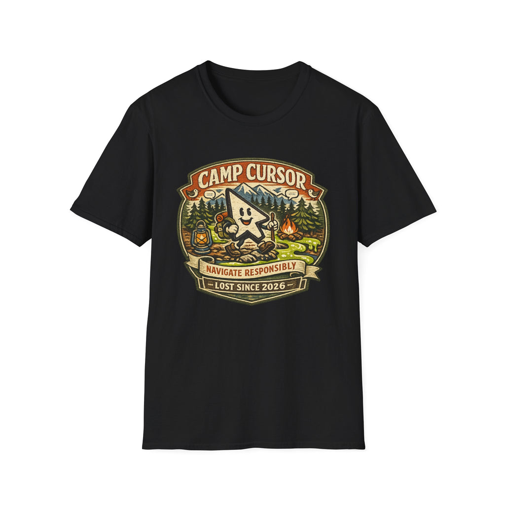 Camp Cursor Graphic T-Shirt