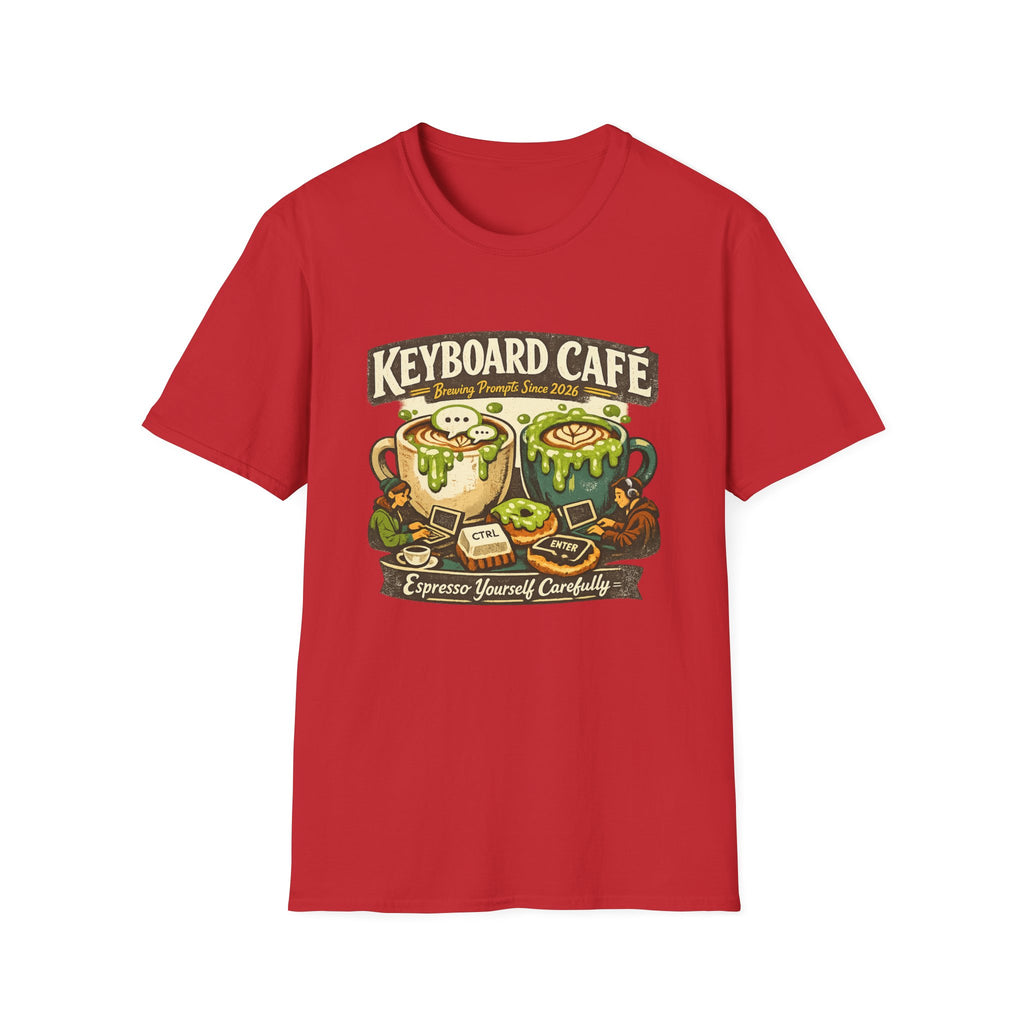Keyboard Cafe Graphic T-Shirt