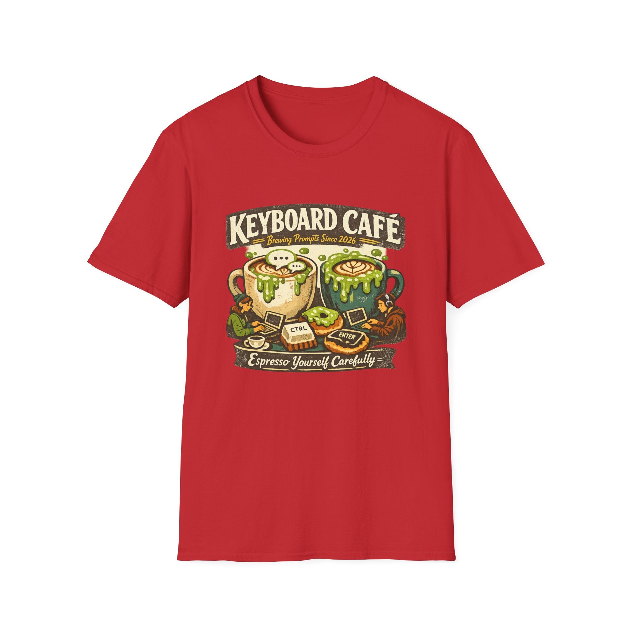 Keyboard Cafe Graphic T-Shirt
