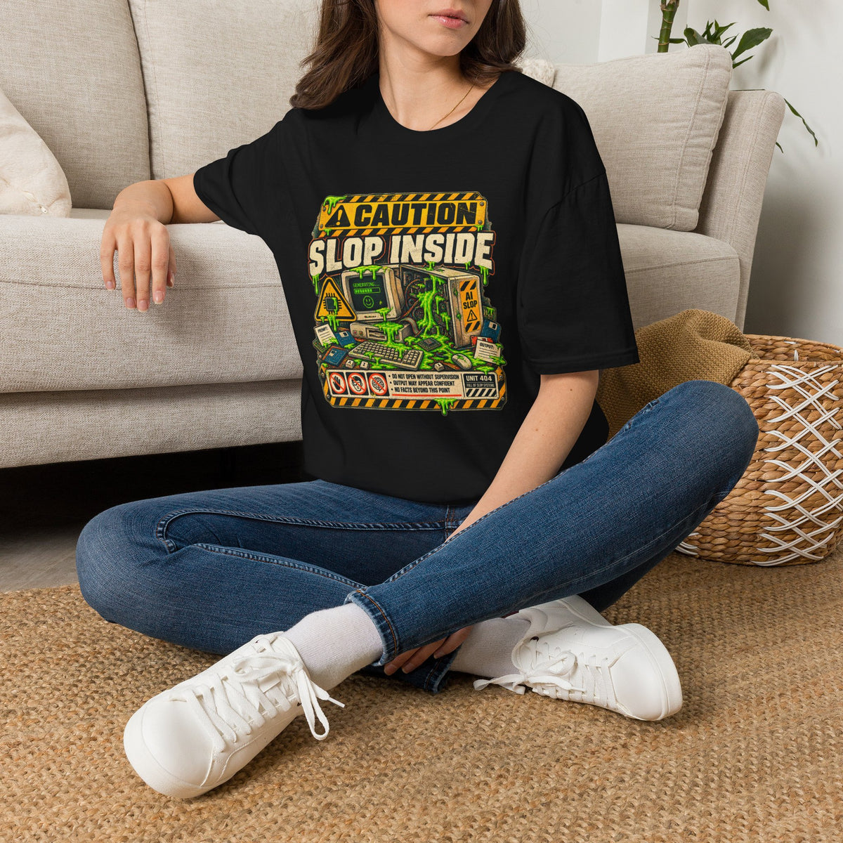 Caution Slop Inside T-Shirt