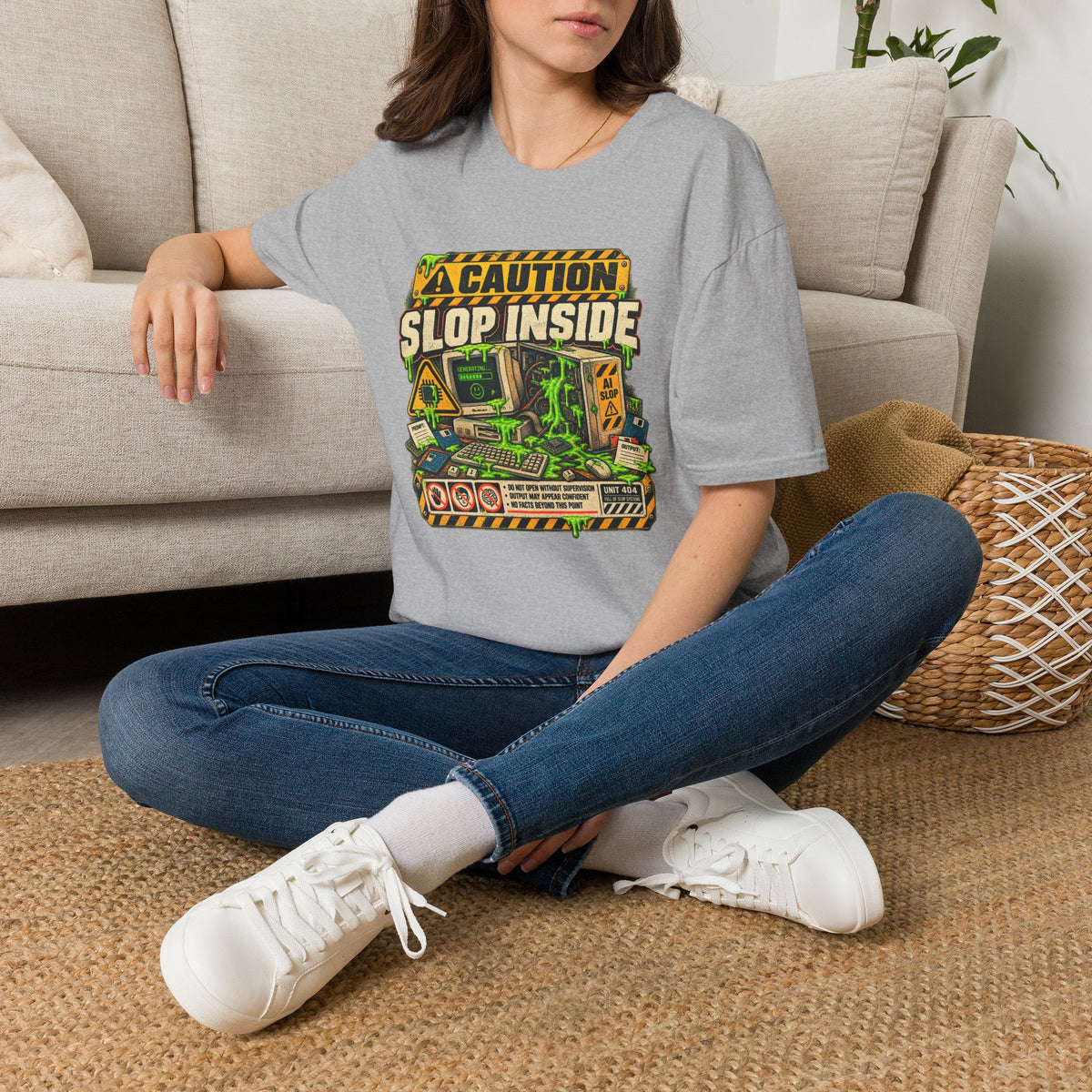 Caution Slop Inside T-Shirt