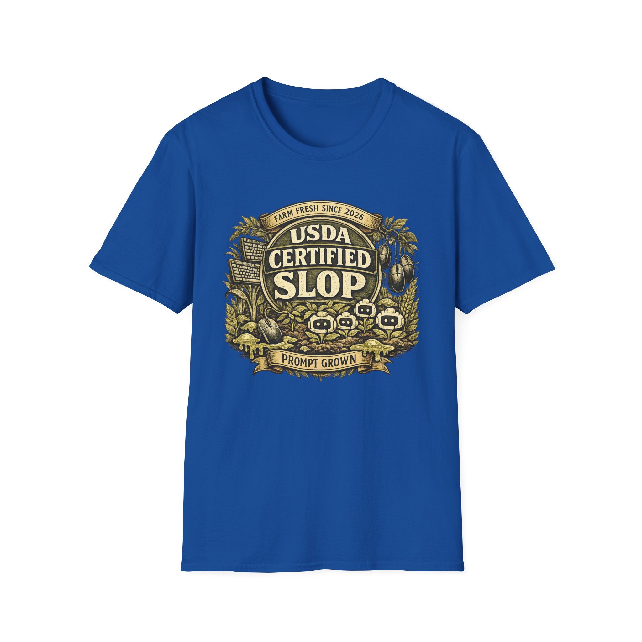 USDA Certified Slop Graphic T-Shirt