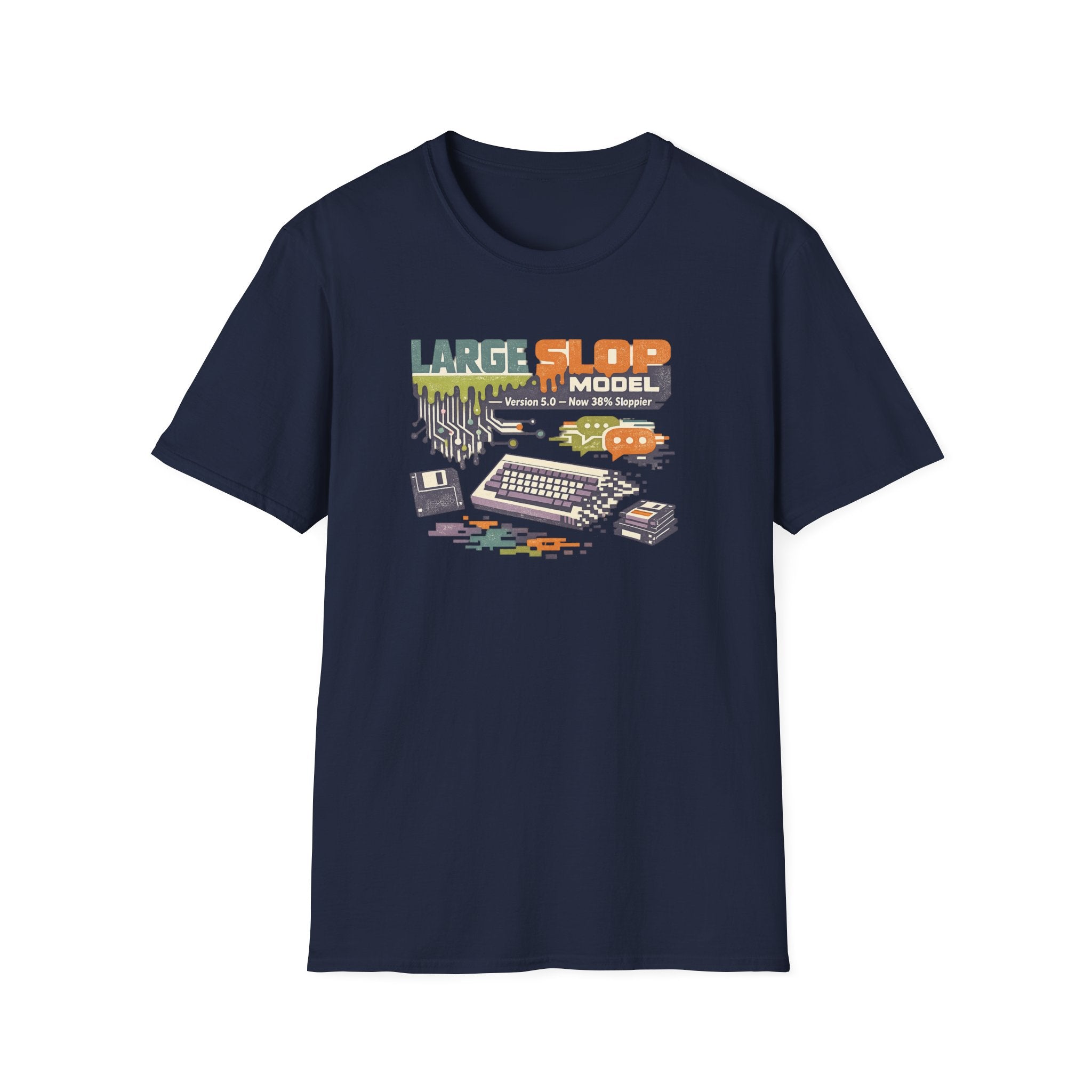 Large Slop Model Graphic T-Shirt