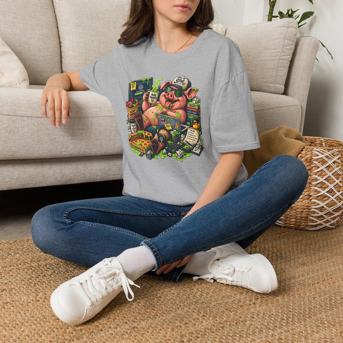 Animal Slop Pig T-Shirt