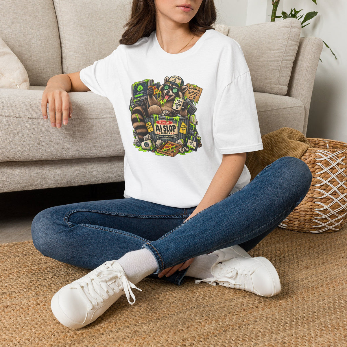 Animal Slop Raccoon 2 T-Shirt