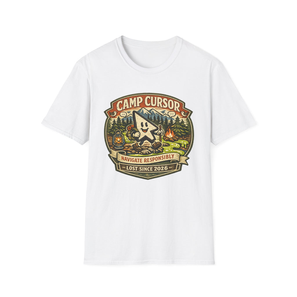 Camp Cursor Graphic T-Shirt