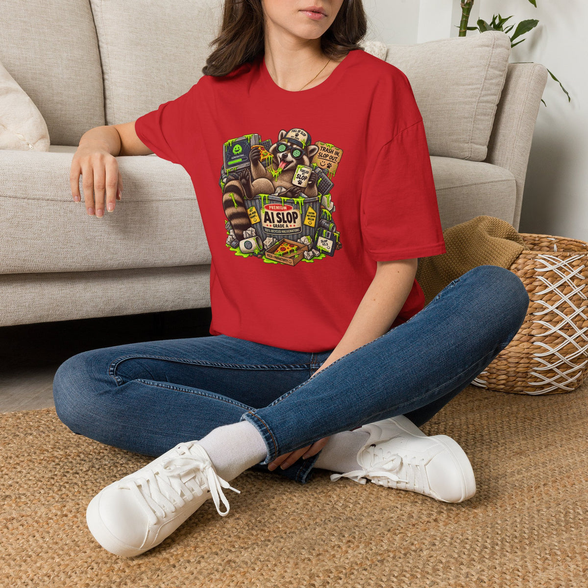 Animal Slop Raccoon 2 T-Shirt