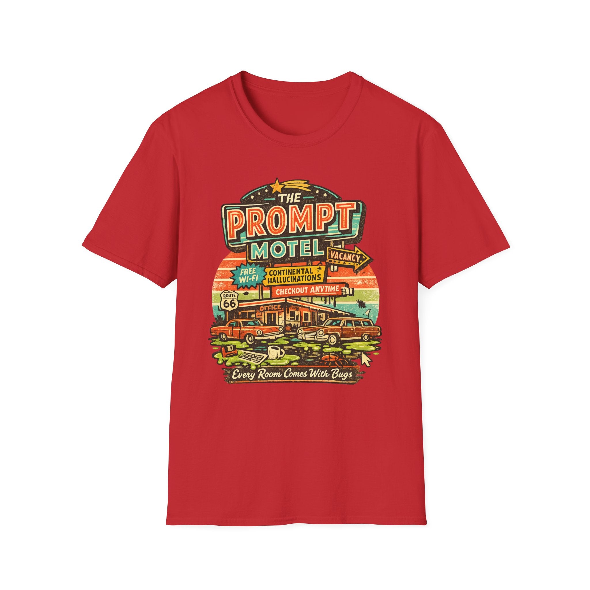 The Prompt Motel Graphic T-Shirt