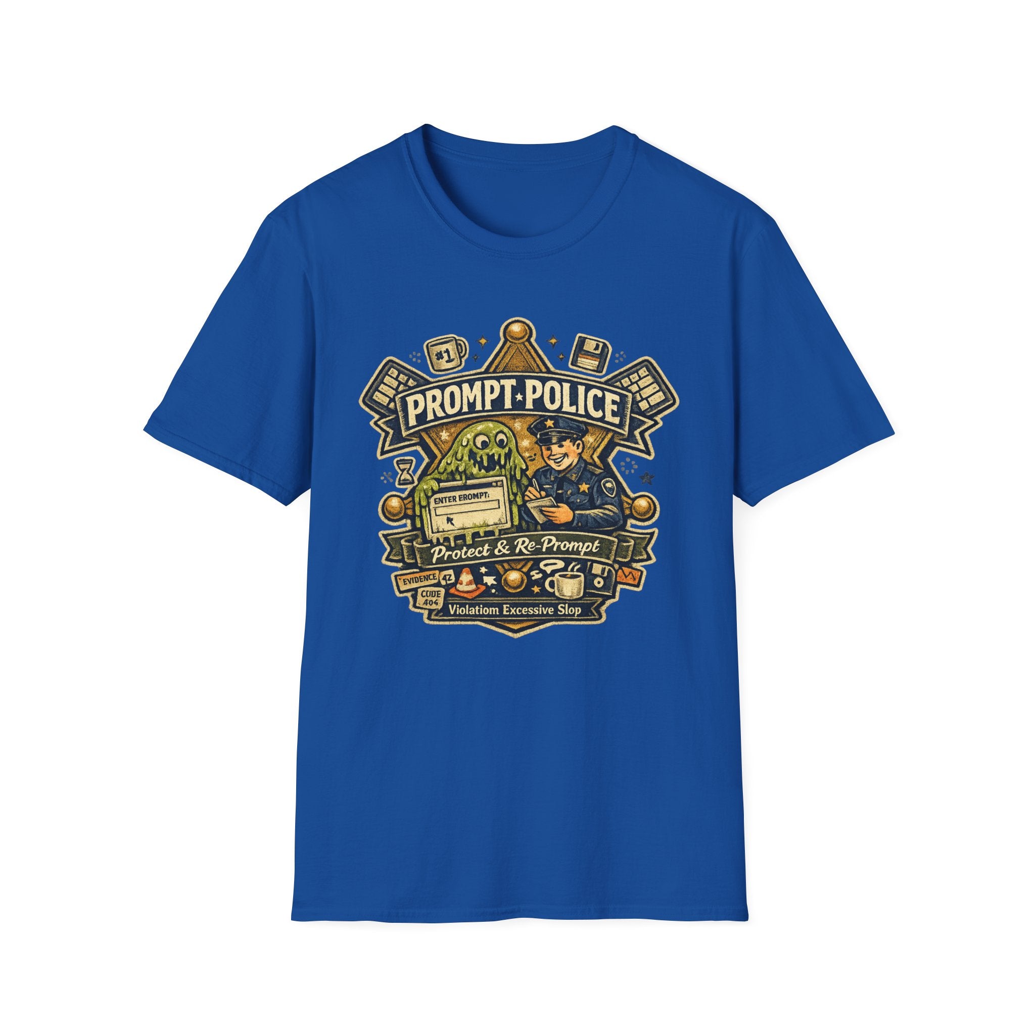 Prompt Police Graphic T-Shirt