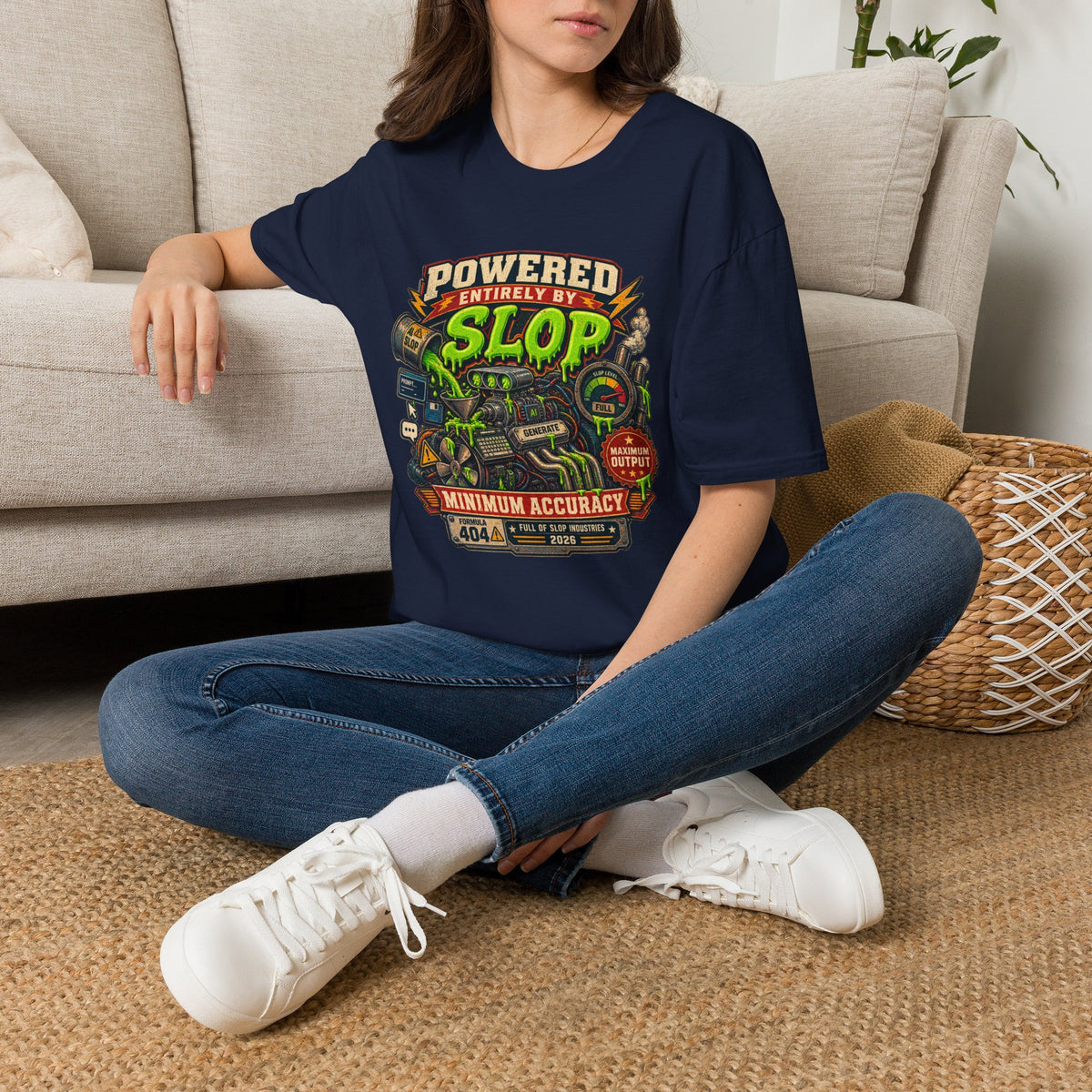 Powered Entirely By Slop T-Shirt